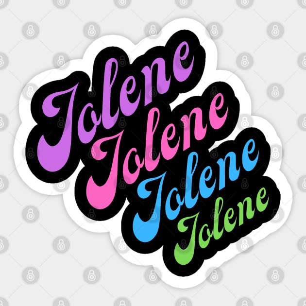 Jolene Sticker by Hoydens R Us